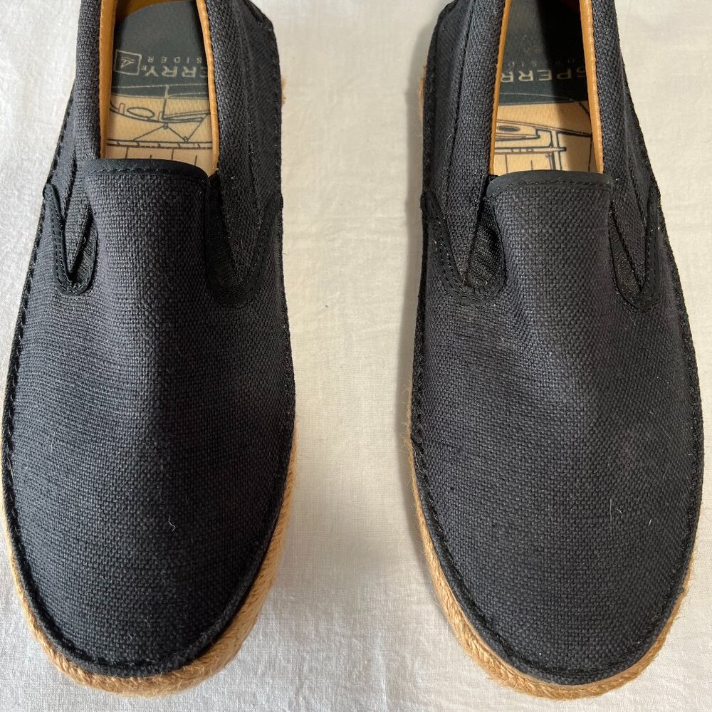 Men's Sperry Top Siders, Navy, Size 9